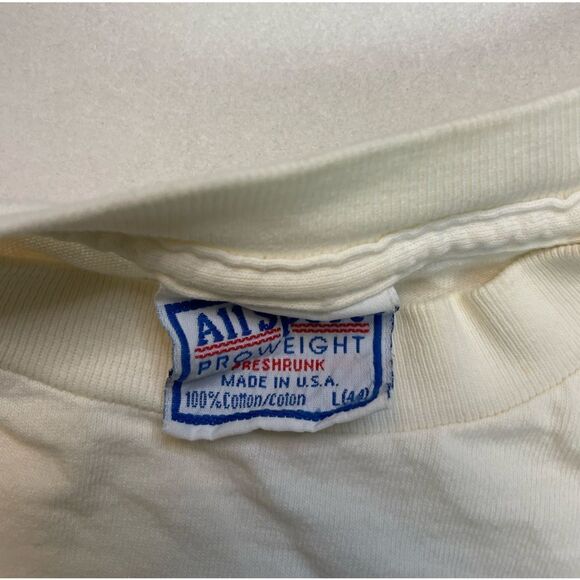 VINTAGE Cristobal Gabarron Art Atlanta 1996 T-shirt Men Large 90s Single Stitch - Picture 8 of 9